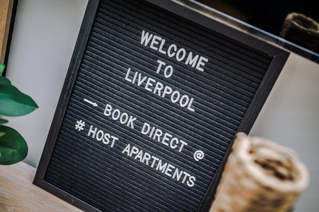 Waterfront Apartment With View Of Liver Building Liverpool Extérieur photo